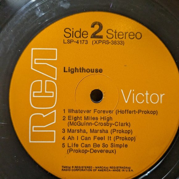 VINYL RECORD #LIGHTHOUSE - Self Titled PSYCHEDELIC ROCK 1969 RCA LSP-4173 - Picture 12 of 16